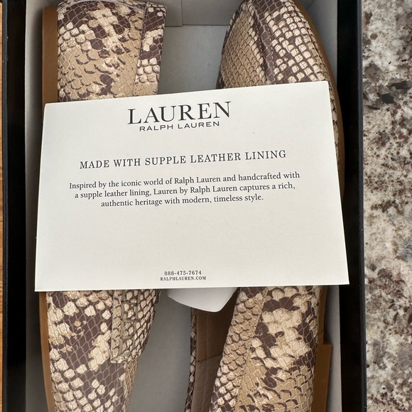 Size 11 Ralph Lauren loafers new in box - Picture 1 of 5